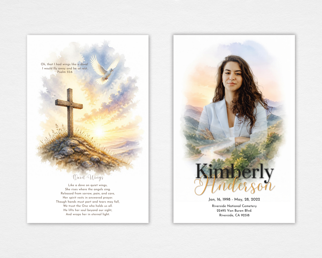Introducing the Quiet Wings Suite: A Gentle Faith-Based Memorial Collection