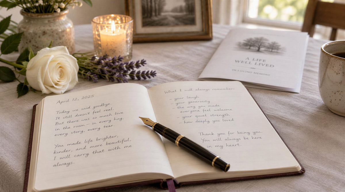 Funeral Quotes for a Program: Short Quotes for Every Page