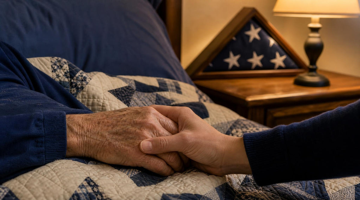 When a Veteran Is in Hospice: A Free Family Guide to Comfort, Honors, and Benefits