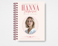 Cherry Blossom Fox memorial guest book — Canva editable template