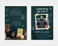 Teacher's Legacy Funeral Program