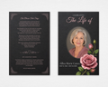 The Bloom That Stays Funeral Program