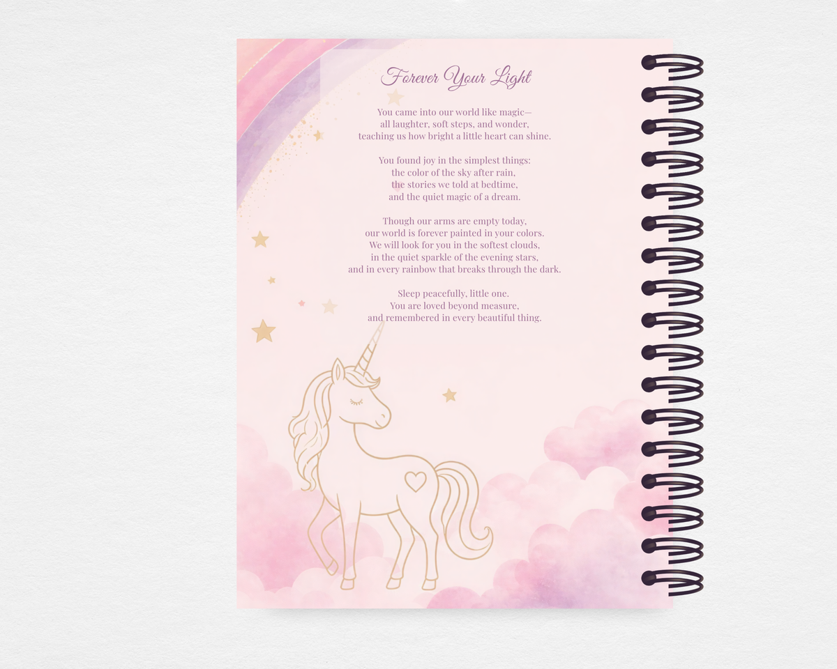 Forever Your Light Memorial Guest Book