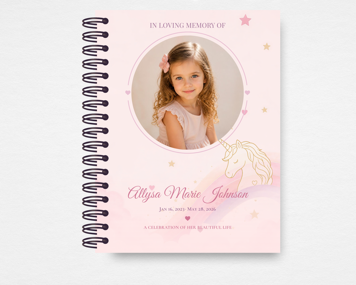 Forever Your Light Memorial Guest Book