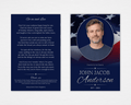Silver Stars Funeral Program