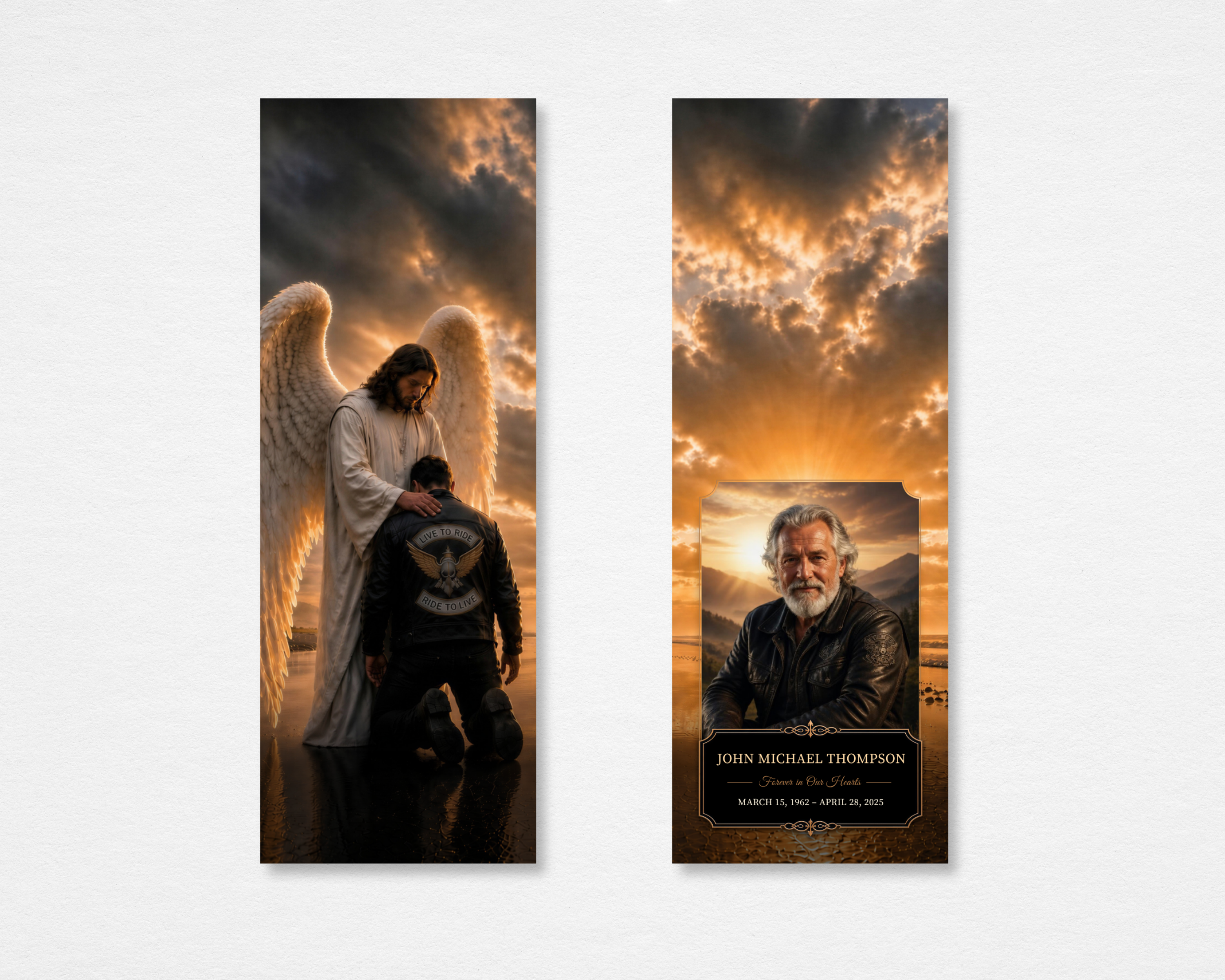Ride Home Memorial Bookmark