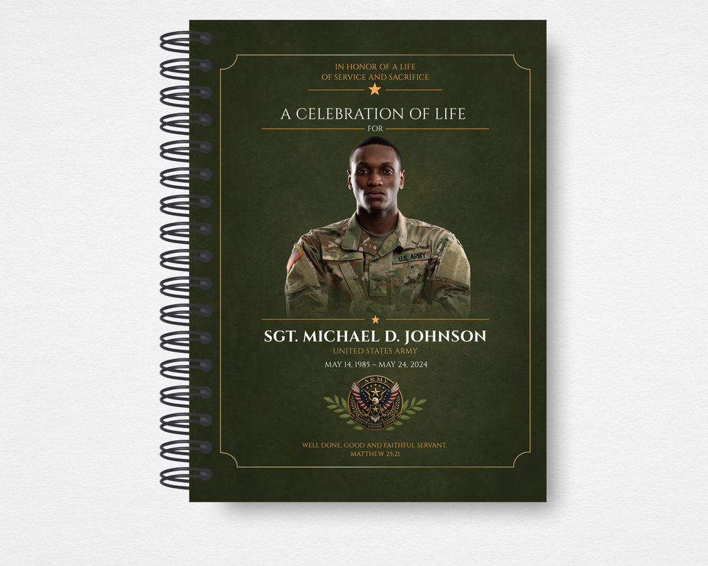 Duty & Honor Memorial Guest Book