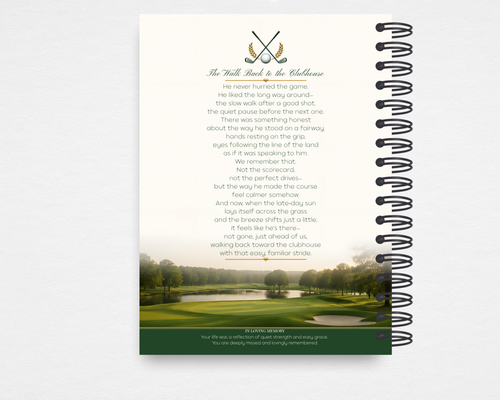 Fairway Classic Memorial Guest Book