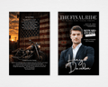 Patriotic Motorcycle Funeral Program