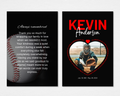 Heart of the Game Memorial Thank You Card