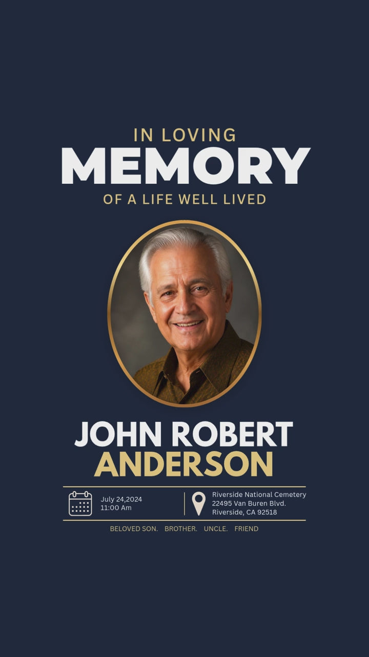 Safe Harbor Funeral Program